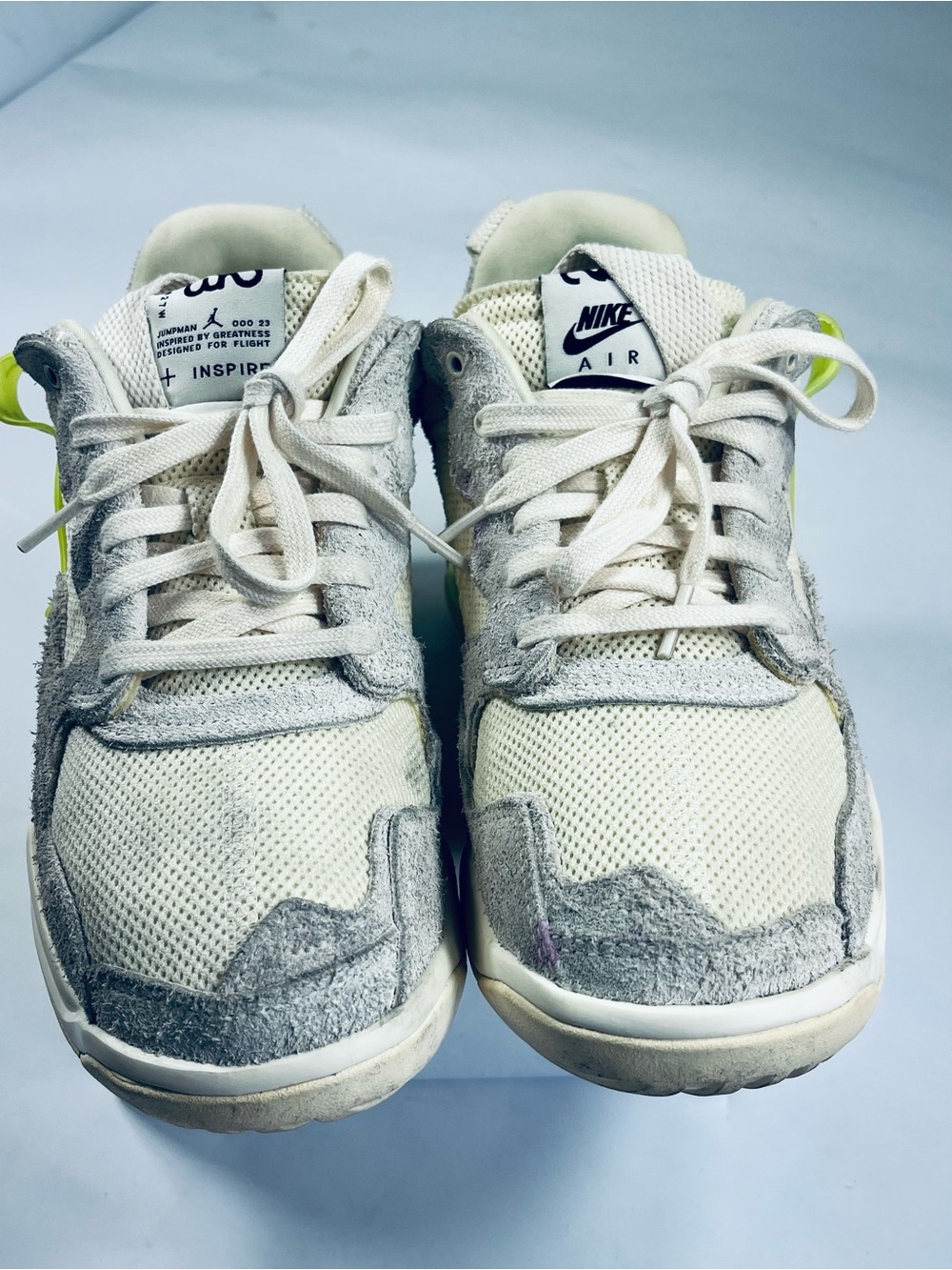 Nike Air Jordan 23 Jumpman MA 2 Pale Ivory Grey CW5992-107 Women’s :10 Sneakers - Picture 3 of 16